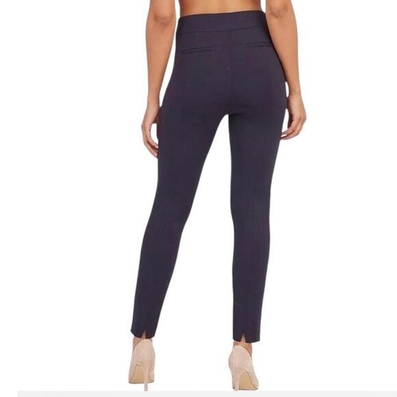 Spanx Black Pull On Ponte Knit Ankle Length Leggings Sz 1XL NWOT - Picture 11 of 13